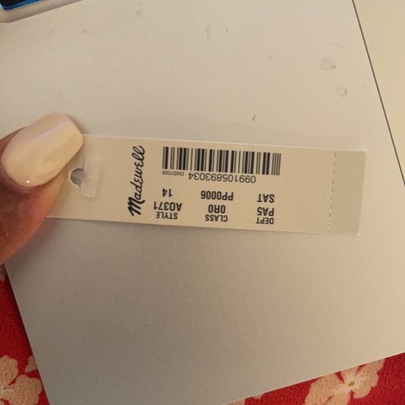 Madewell Ruffle-Wrap Midi Skirt in Happy Hibiscus - Picture 4 of 4